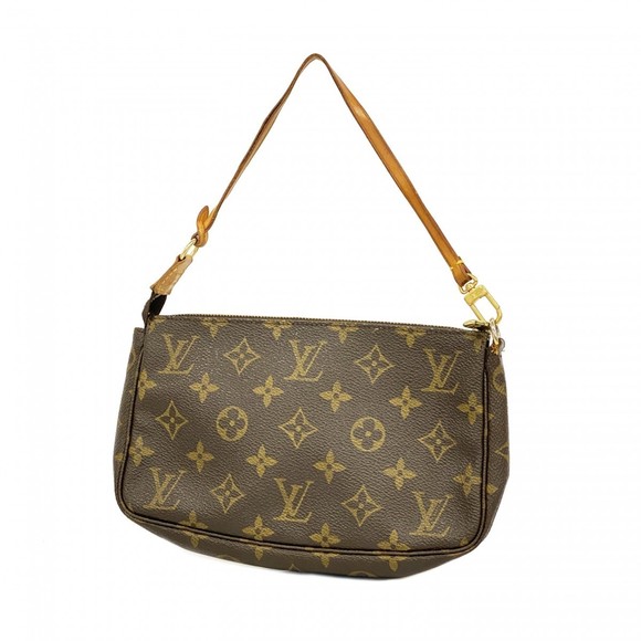 LOUIS VUITTON Handbags - Louis Vuitton Pouch Monogram Pochette Accessoires M51980 Brown Women's